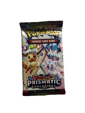 Pokemon Prismatic Evolutions Booster Pack - Multicolor